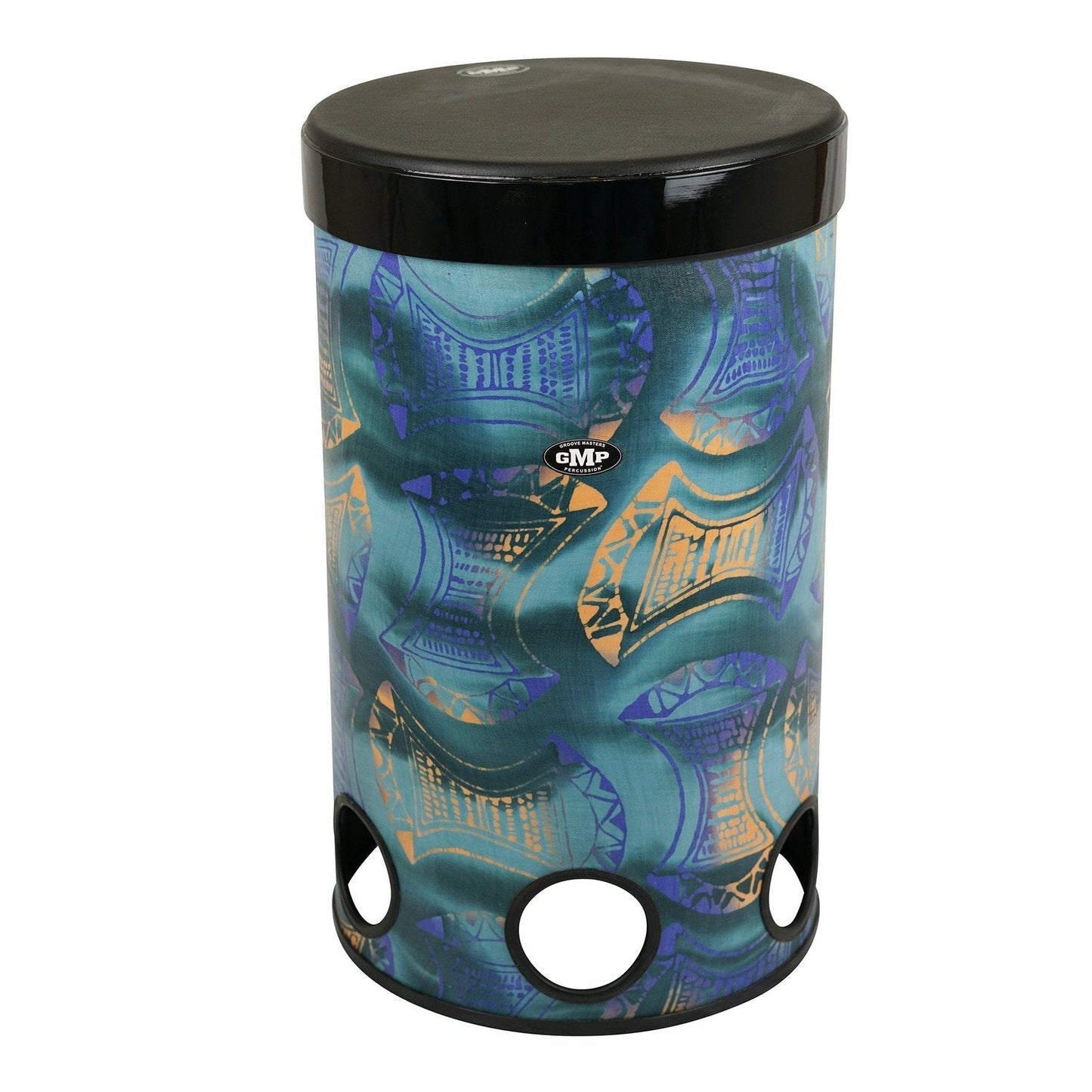 3-Piece Stackable Tubolo Set Ocean Blue - TUBO-STK-SET3-1C - Groove Masters Percussion