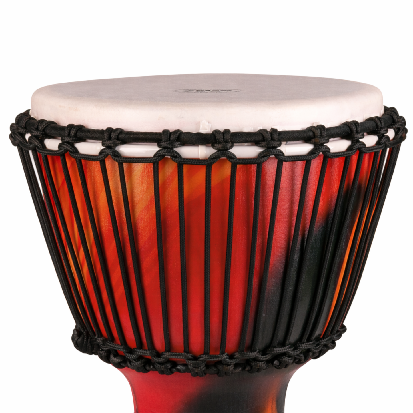 DJEMBES | GMP AIRDRUM™ DJEMBE ROPE TUNED ABSTRACT ORANGE | 3 SIZES