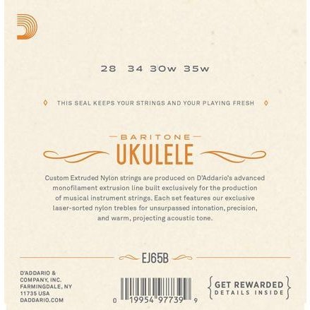 Baritone Ukulele String Set - A30 - Empire Music Co. Ltd-String Instrument Accessories-D'Addario