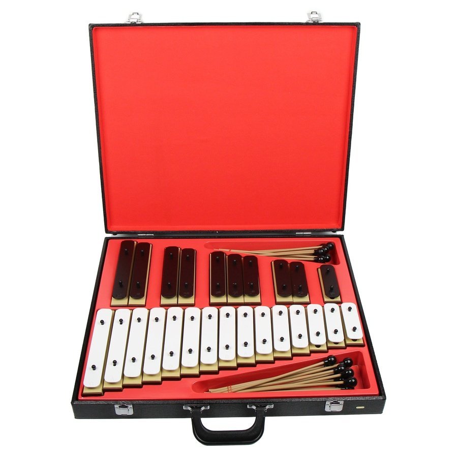 EMUS 25-Note Alto Resonator Bell Set (G4 - G6) - E864 - Empire Music Co. Ltd-Hand Bells & Chimes-EMUS