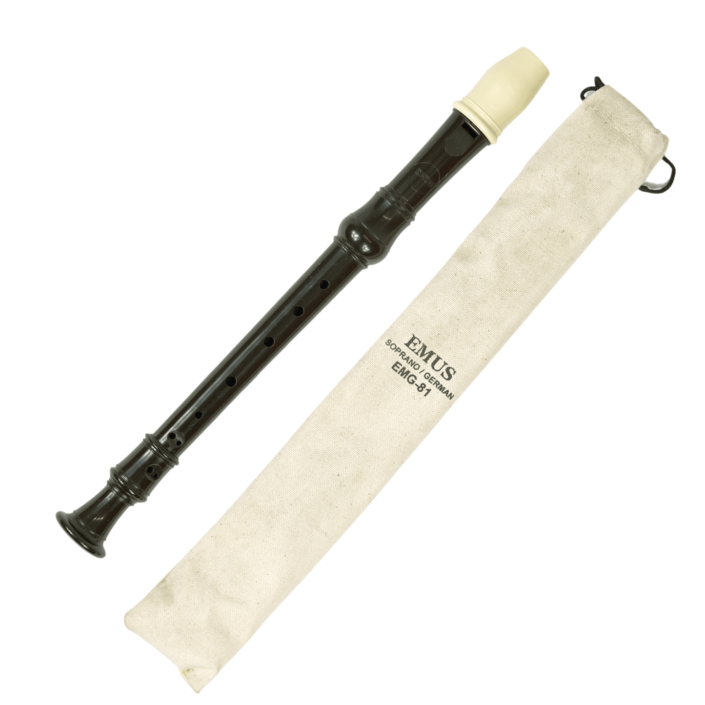 EMUS 3-Piece German-Fingering Soprano Recorder - EMG-81 - Empire Music Co. Ltd-Recorders-EMUS