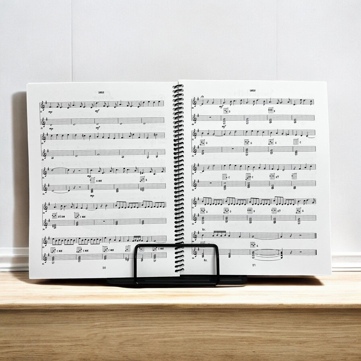 DeskTop Music Stand Metal Black - E925 - Stands