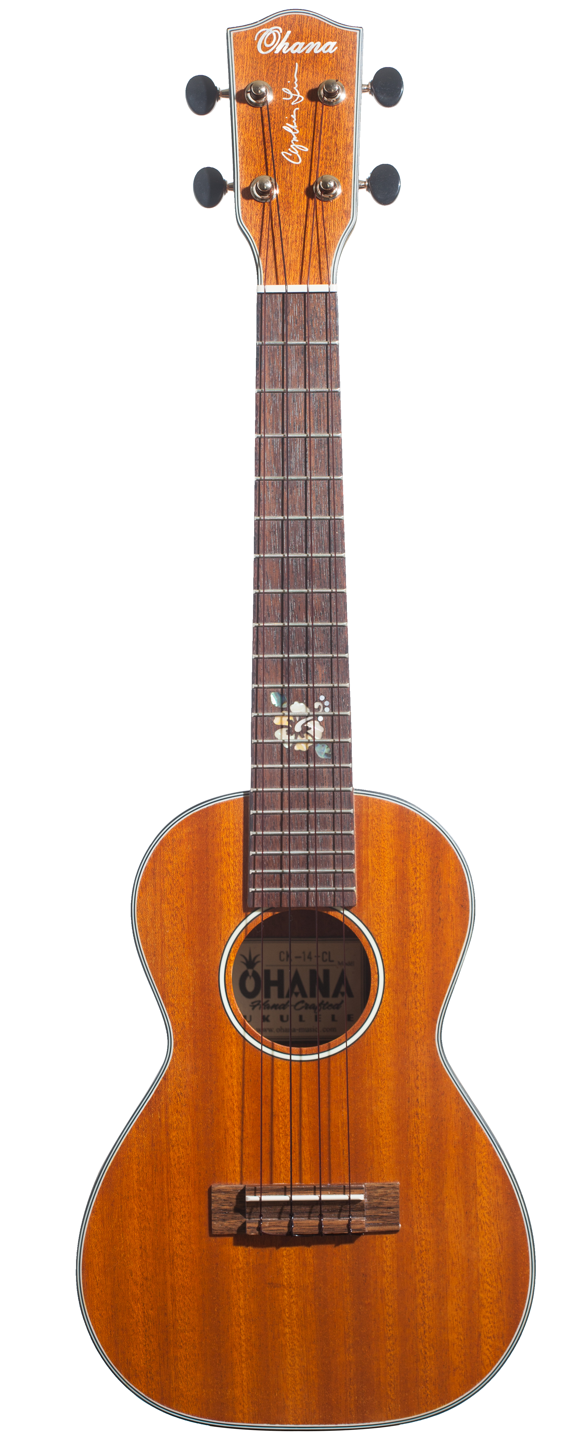 その他 ukulele ohana-cynthia-lin-signature-