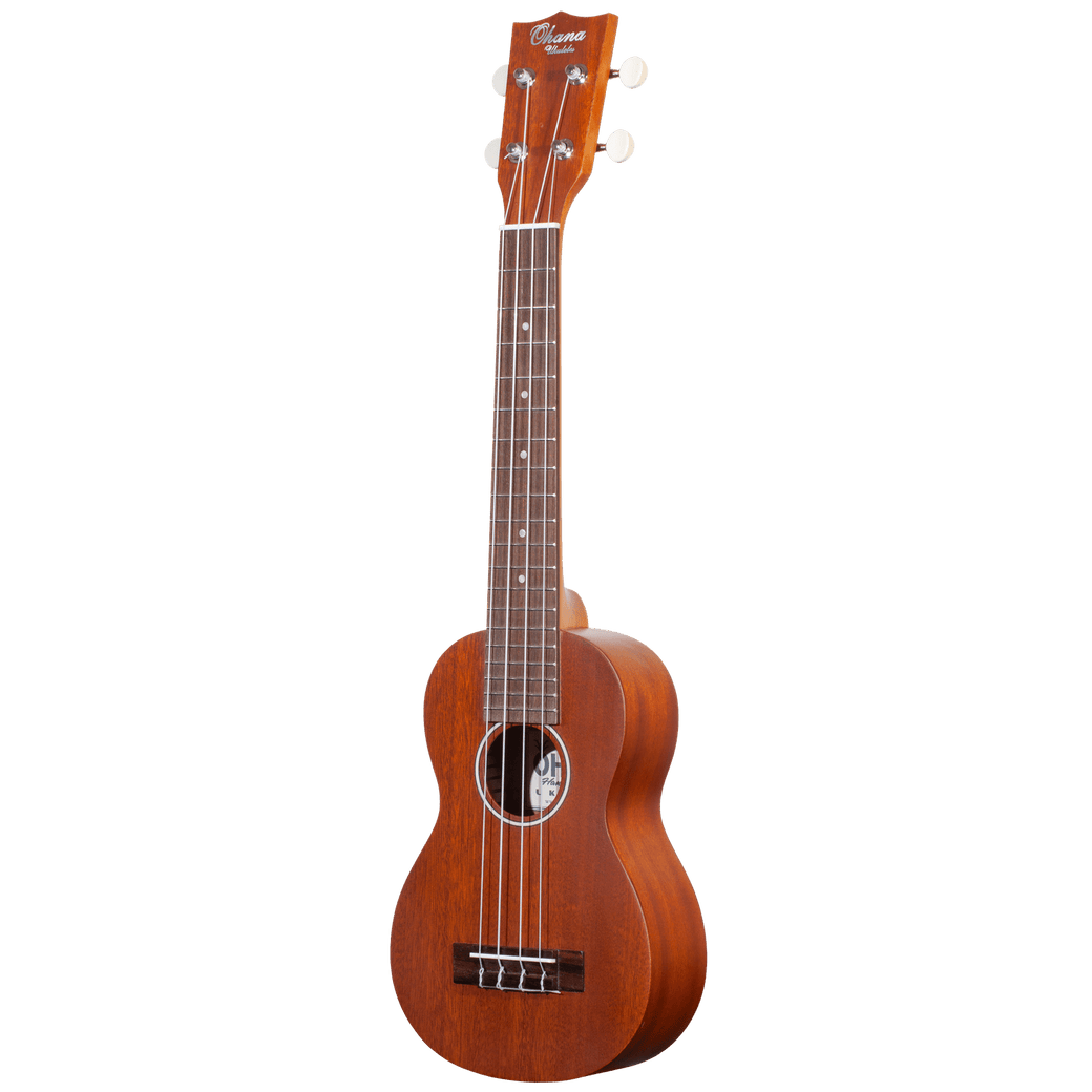 Ohana Long Scale Soprano Ukulele Solid Top - O-SK-30M