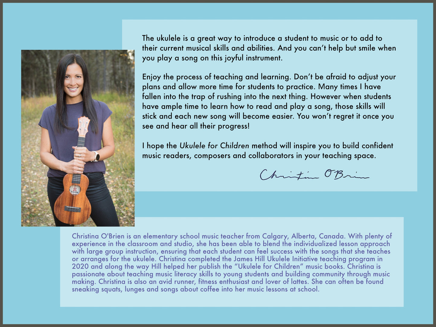 Ukulele for Children: Book B By Christina O’Brien - UFC-25 - Music book