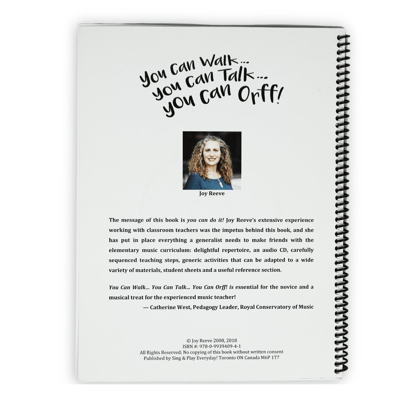 You Can Walk/Talk/Orff! by Joy Reeve - Q940941 - Empire Music Co. Ltd-Books-EMUS