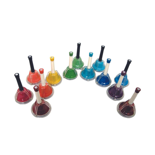 EMUS 13-Note Bell Set with Push Buttons - JHB-13 - Empire Music Co. Ltd-Glockenspiels & Xylophones-EMUS