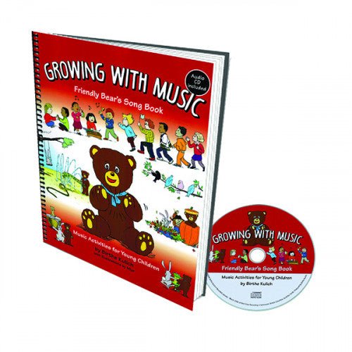 Growing With Music - Friendly Bears Song Book - Q7000 - Empire Music Co. Ltd-String Instrument Accessories-EMUS