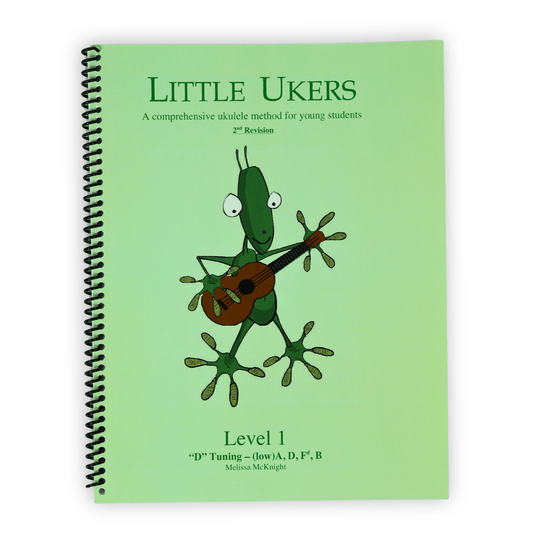 Little Ukers Level 1: D (Low A) Tuning (revised edition) - Q104 - Empire Music Co. Ltd-String Instrument Accessories-EMUS