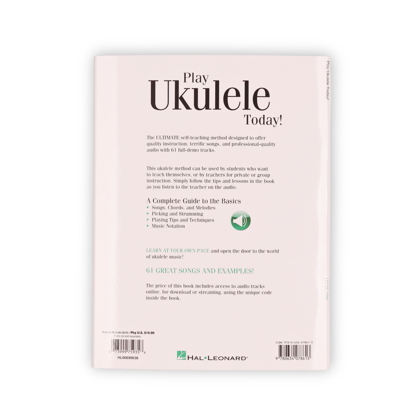 Play Ukulele Today! by Hal Leonard -Q699638 - Empire Music Co. Ltd-Music book-EMUS