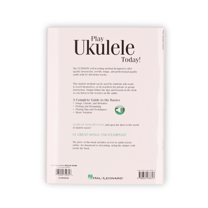 Play Ukulele Today! by Hal Leonard -Q699638 - Empire Music Co. Ltd-Music book-EMUS