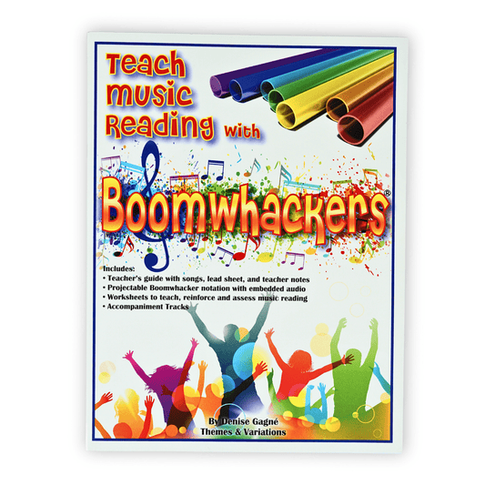 Teach Music Reading with Boomwhackers by Denise Gagné - Q345 - Empire Music Co. Ltd-Books-EMUS