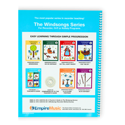The Windsongs Teachers Guide - E1234 - Empire Music Co. Ltd-Books-EMUS