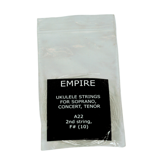 Ukulele String Set, F# (10 pk) - A22 - Empire Music Co. Ltd-String Instrument Accessories-EMUS