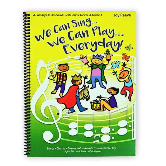 We Can Sing / Play Everyday! by Joy Reeve - Q940934 - Empire Music Co. Ltd-Books-EMUS