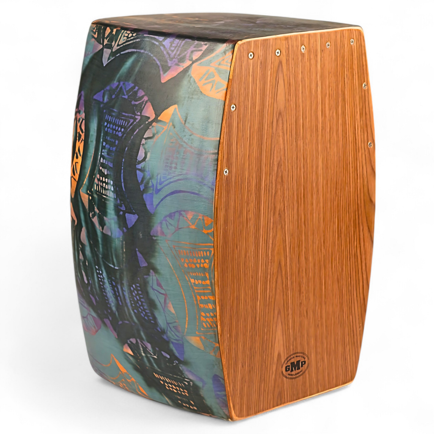 Cajon Bass Port de GMP, Bleu Océan - CAJON-PVC-1C