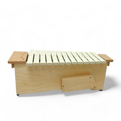 EMUS White Alto Fibreglass Xylophone - EFAW-16