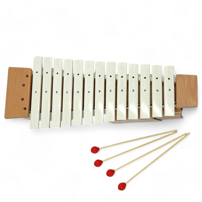 Xylophone Emus Soprano en fibre de verre(blanc) - EFSW-16