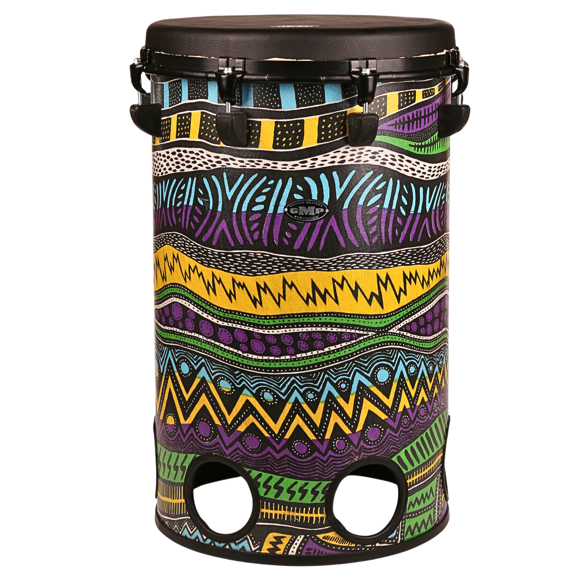 3-Piece Tuneable Tubolo Set Caribbean - TUBO-TU-SET3-17C - Groove Masters Percussion