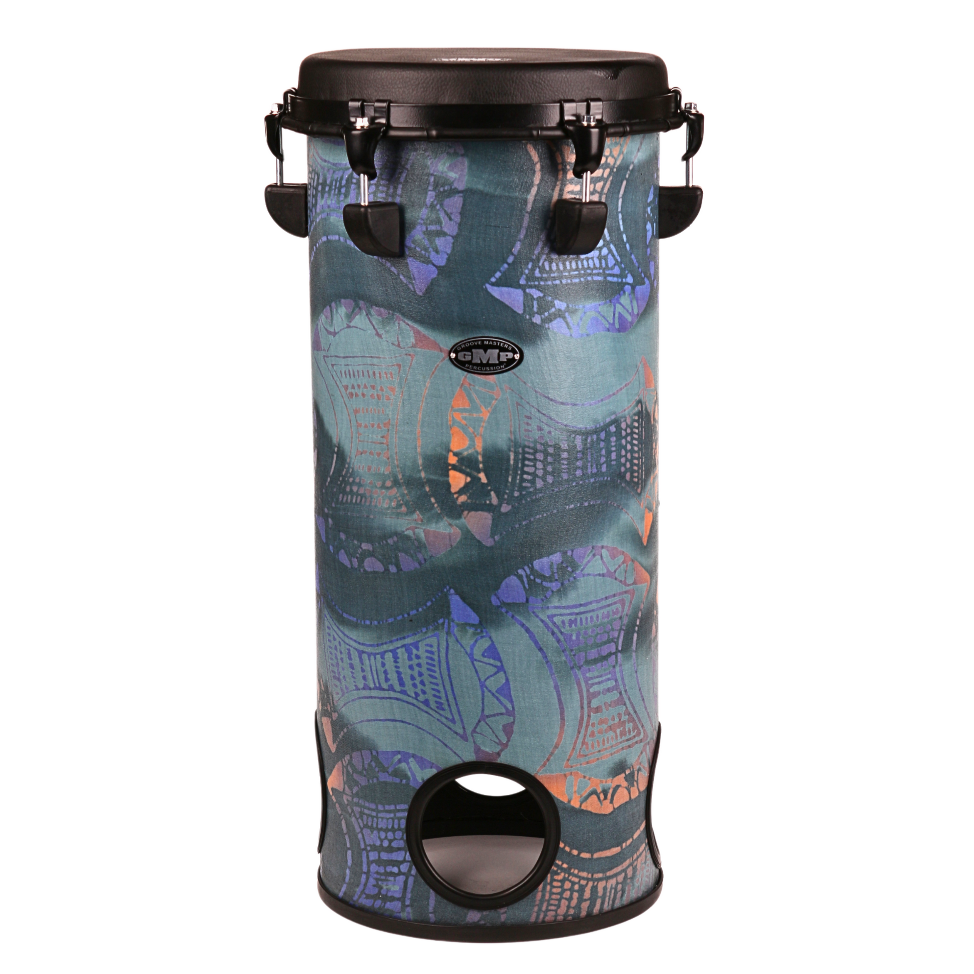 3-Piece Tuneable Tubolo Set Ocean Blue -TUBO-TU-SET3-1C - Groove Masters Percussion