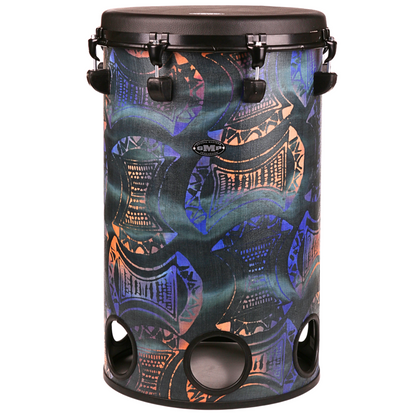 3-Piece Tuneable Tubolo Set Ocean Blue -TUBO-TU-SET3-1C - Groove Masters Percussion