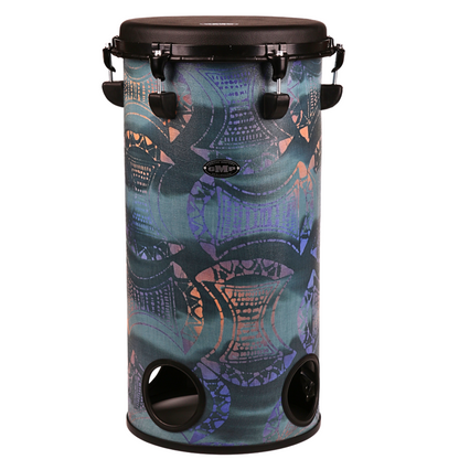 3-Piece Tuneable Tubolo Set Ocean Blue -TUBO-TU-SET3-1C - Groove Masters Percussion