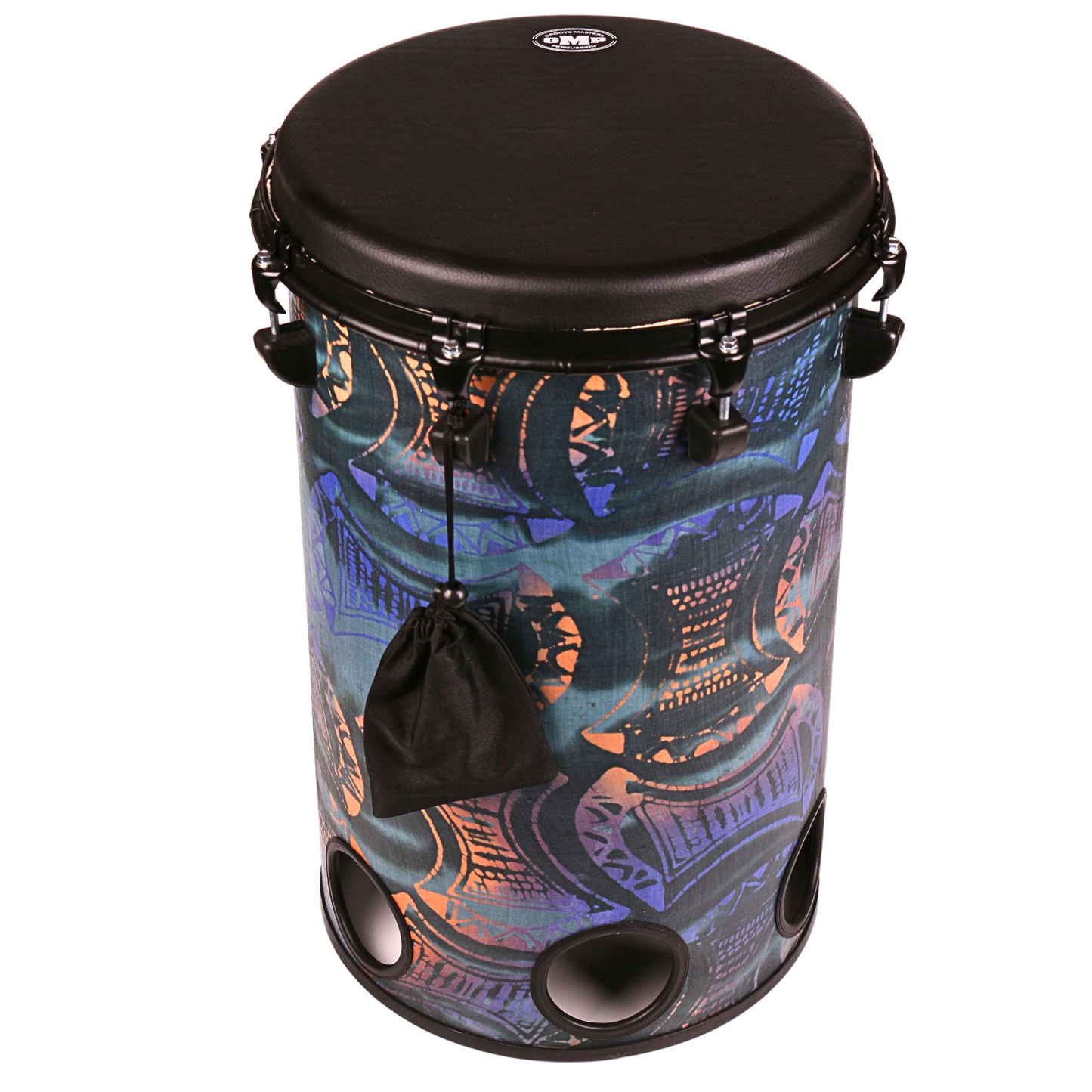 3-Piece Tuneable Tubolo Set Ocean Blue -TUBO-TU-SET3-1C - Groove Masters Percussion