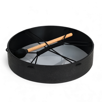 GMP Buffalo Frame Drum w/ Mallet, Napa Vinyl Head - BDNS-16