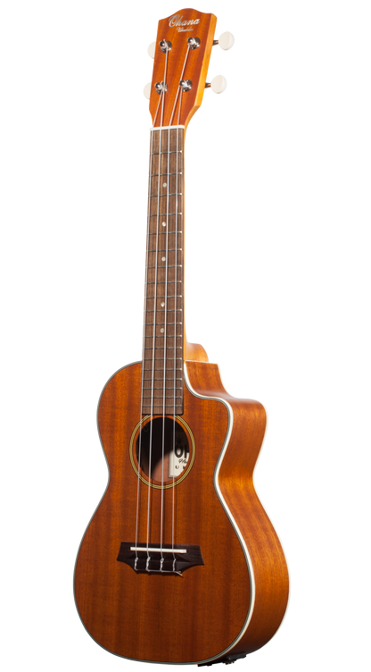 Ohana Concert Ukulele, solid Mahogany top - O-CK-20CE