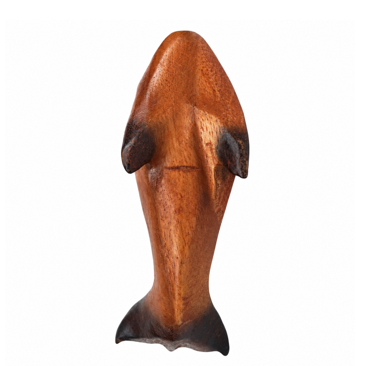 GMP Wooden Dolphin Guiro & Whistle with Scraper, 5" - DOLPHIN