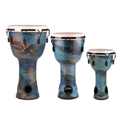 GMP AirDrum™, Lug-Tuned, Ocean Blue - ESP(3 sizes)TU-AIR-1C