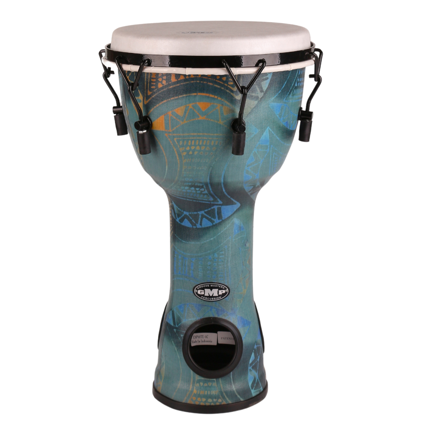 Djembé 'AirDrum' accordable, Bleu Océan - ESP10TU-AIR-1C (3 tailles)
