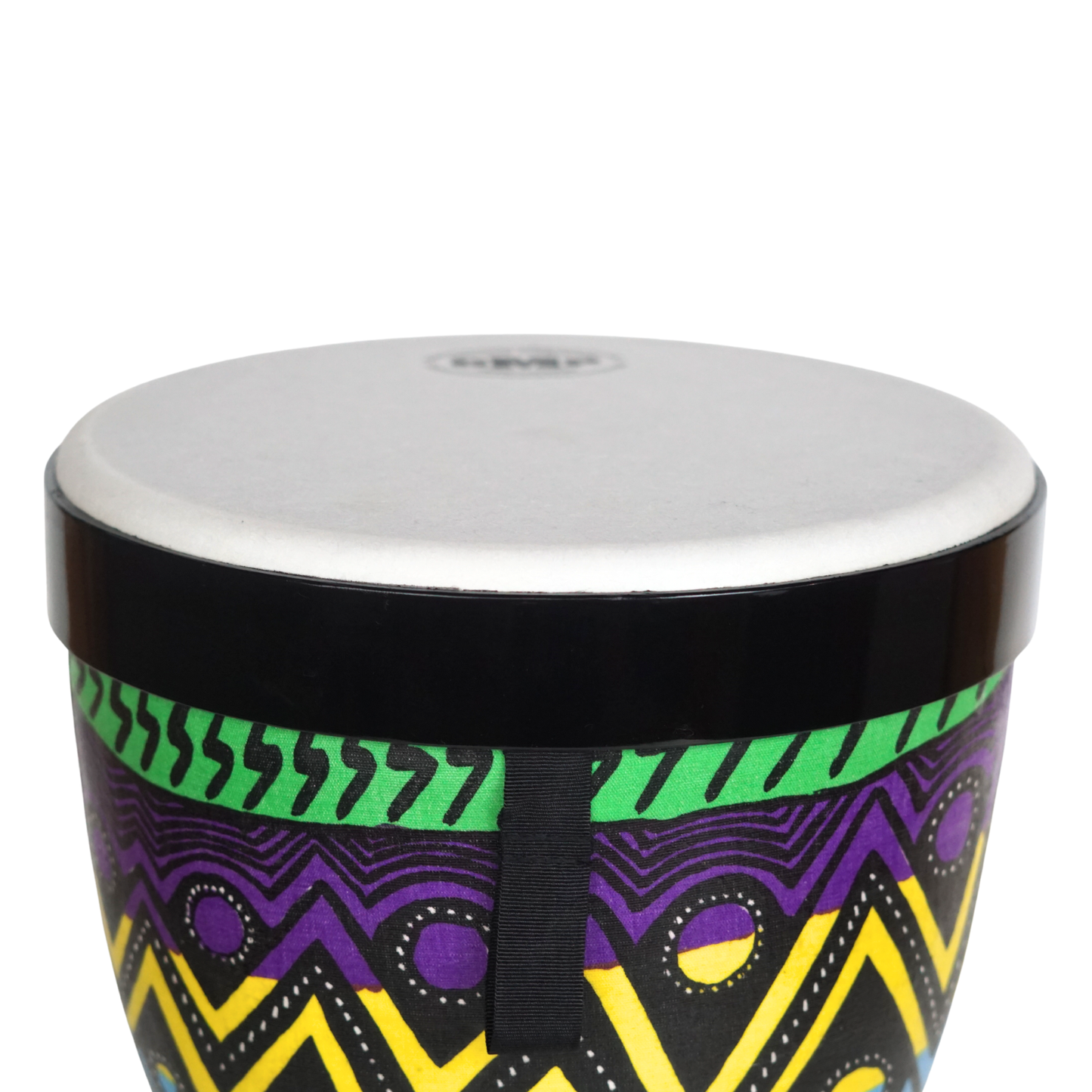 Djembés emboîtables de Groove Masters, ensemble de 3 (Caraïbe) - NESTDRUM-17C