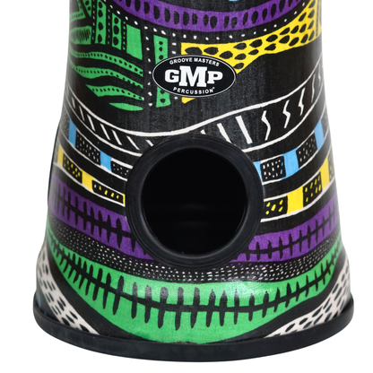 Djembés emboîtables de Groove Masters, ensemble de 3 (Caraïbe) - NESTDRUM-17C