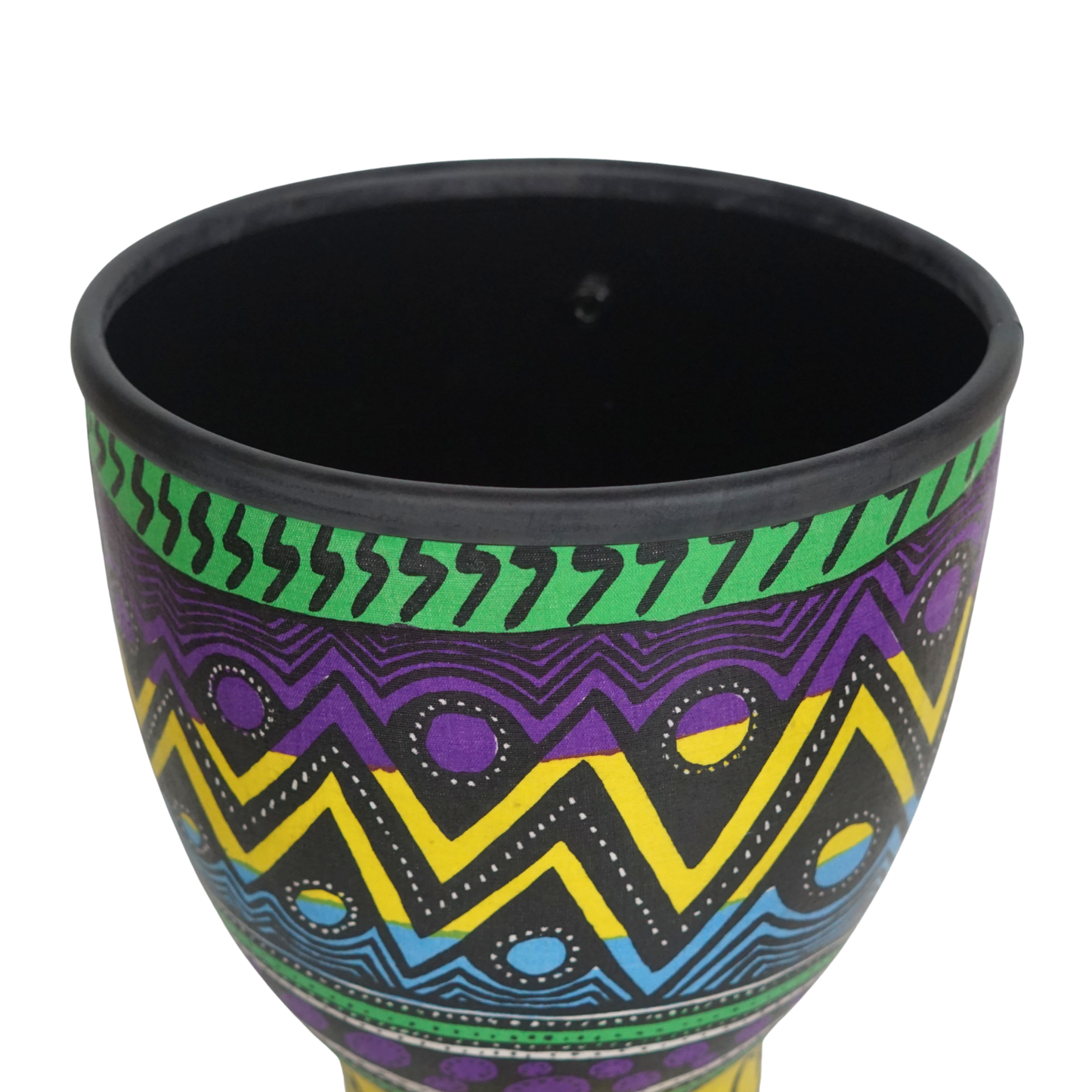 Djembés emboîtables de Groove Masters, ensemble de 3 (Caraïbe) - NESTDRUM-17C