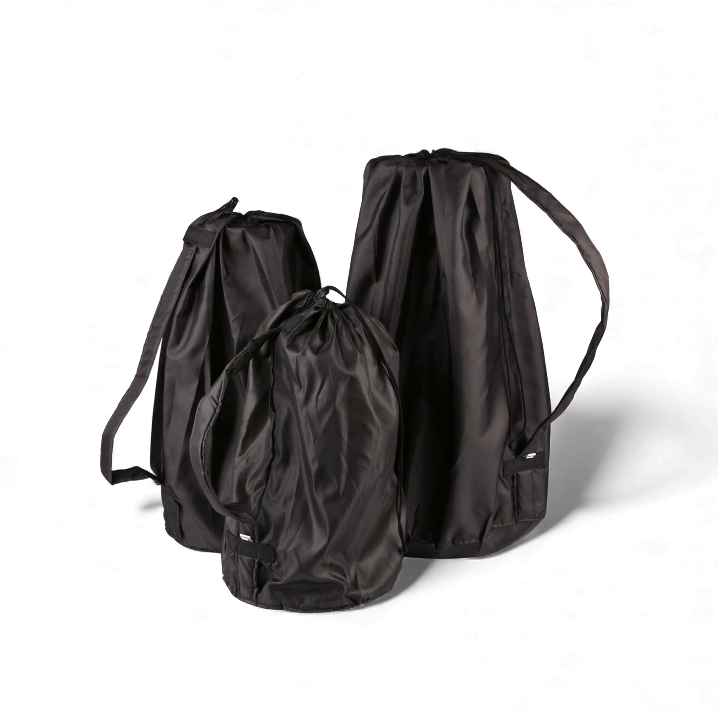 Djembés emboitables de Groove Masters, ensemble de 3 (Orange abstrait) - NESTDRUM-10C