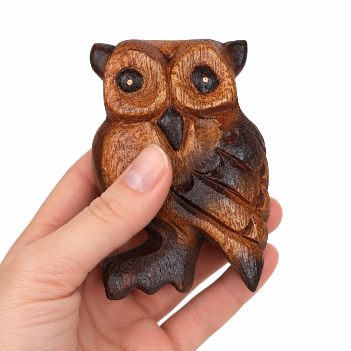 GMP wooden owl whistle, 3" (OWL-3)