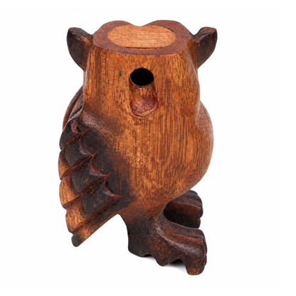 GMP wooden owl whistle, 4" (OWL-4)