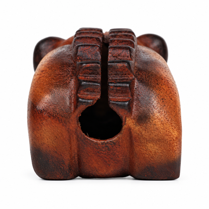 GMP Wooden Pig Guiro with Scraper, 4" - PIG-4