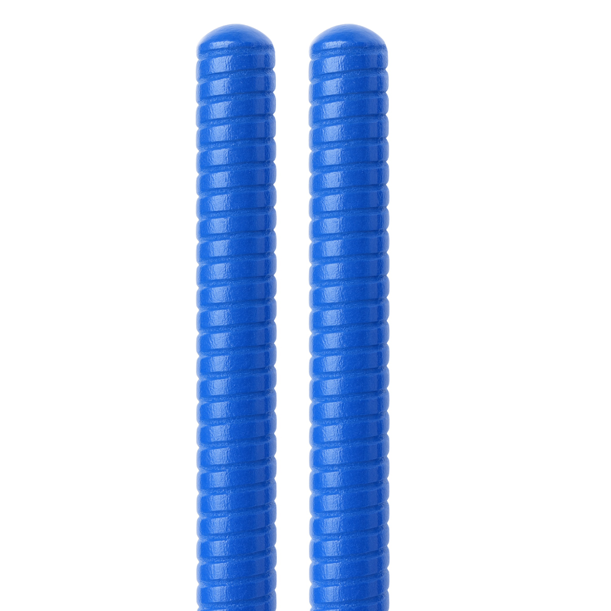 CLAVES | EMUS: RHYTHM STICKS PAIR FLUTED - E635 (RED OR BLUE)