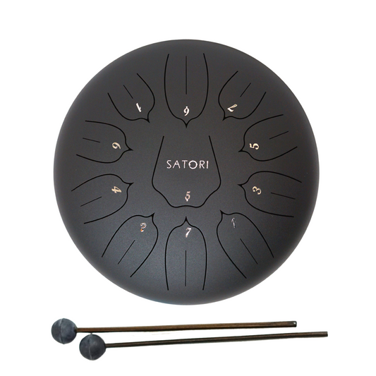 SATORI 12" Lotus Tongue Drum, 11-Note - TDM-THL11-12