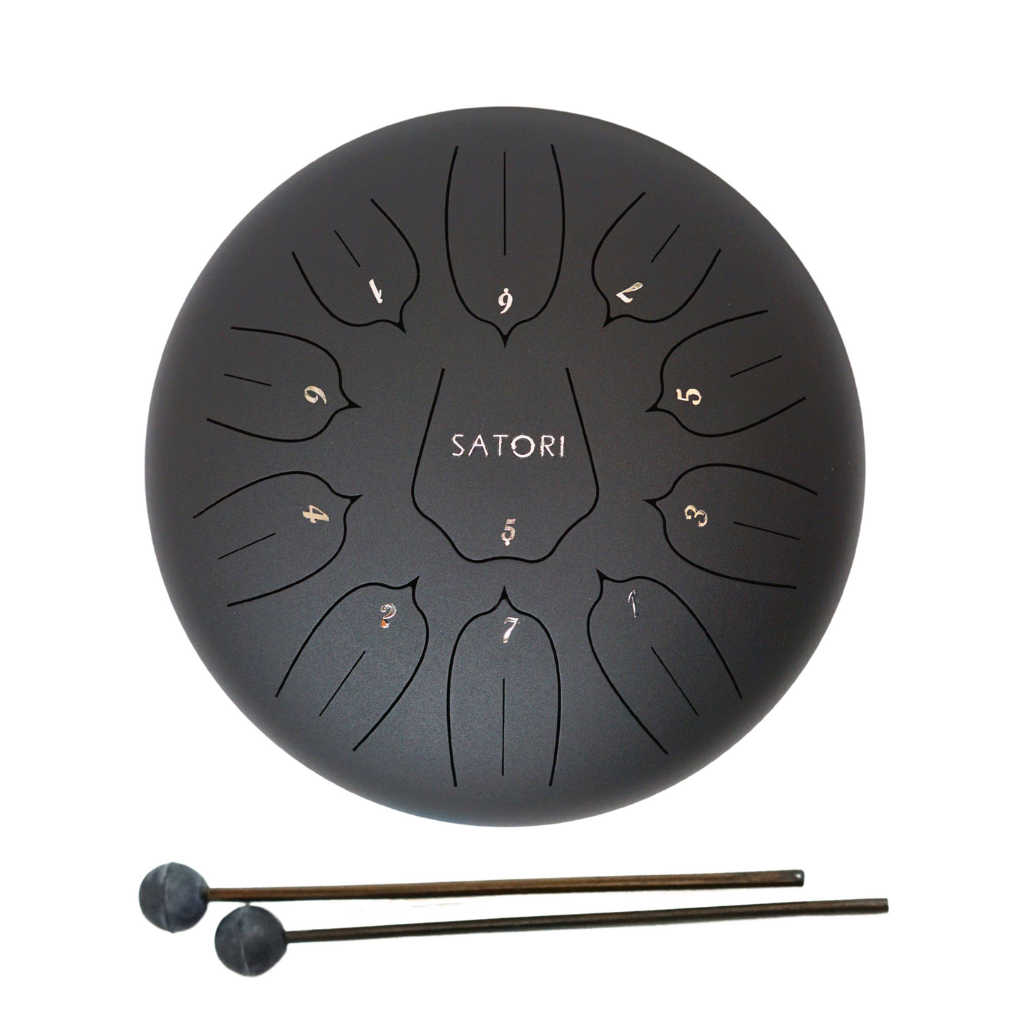 SATORI Tongue Drum/Rain Drum, 11-Note - TDM-THL11-10 (2 sizes)