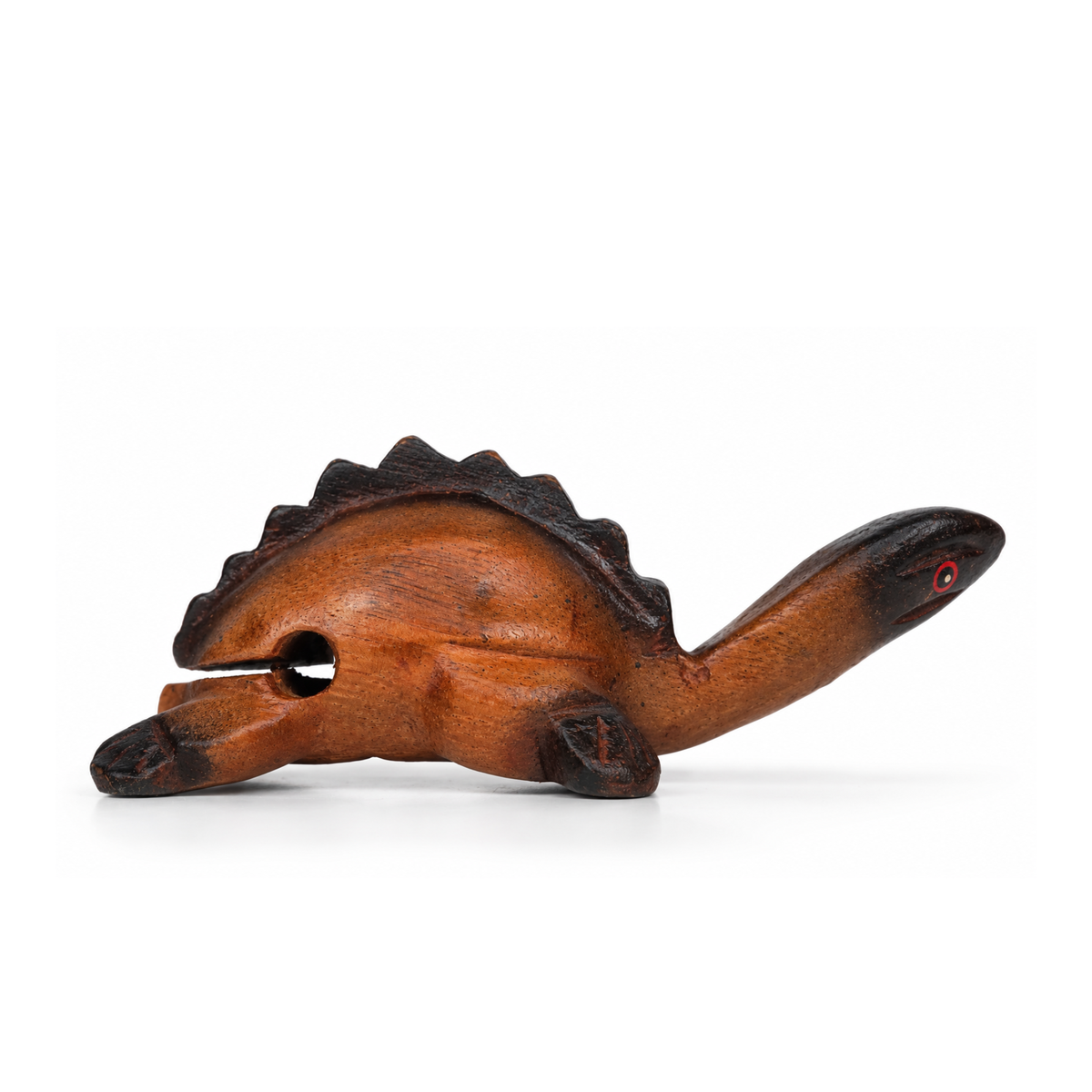 GMP Wooden Turtle Guiro with Scraper, 5" - TURTLE