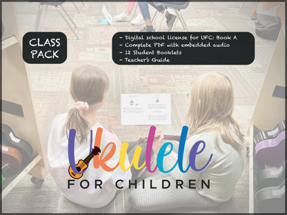 Ukulele for Children: Class Pack By Christina O'Brien - UFC-CP12