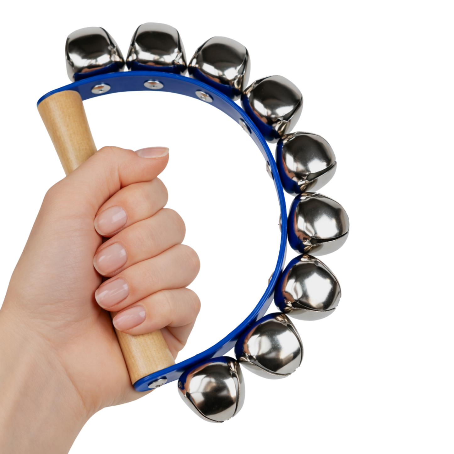 Cloche de traîneau en demi-lune, 9 grelots - E982