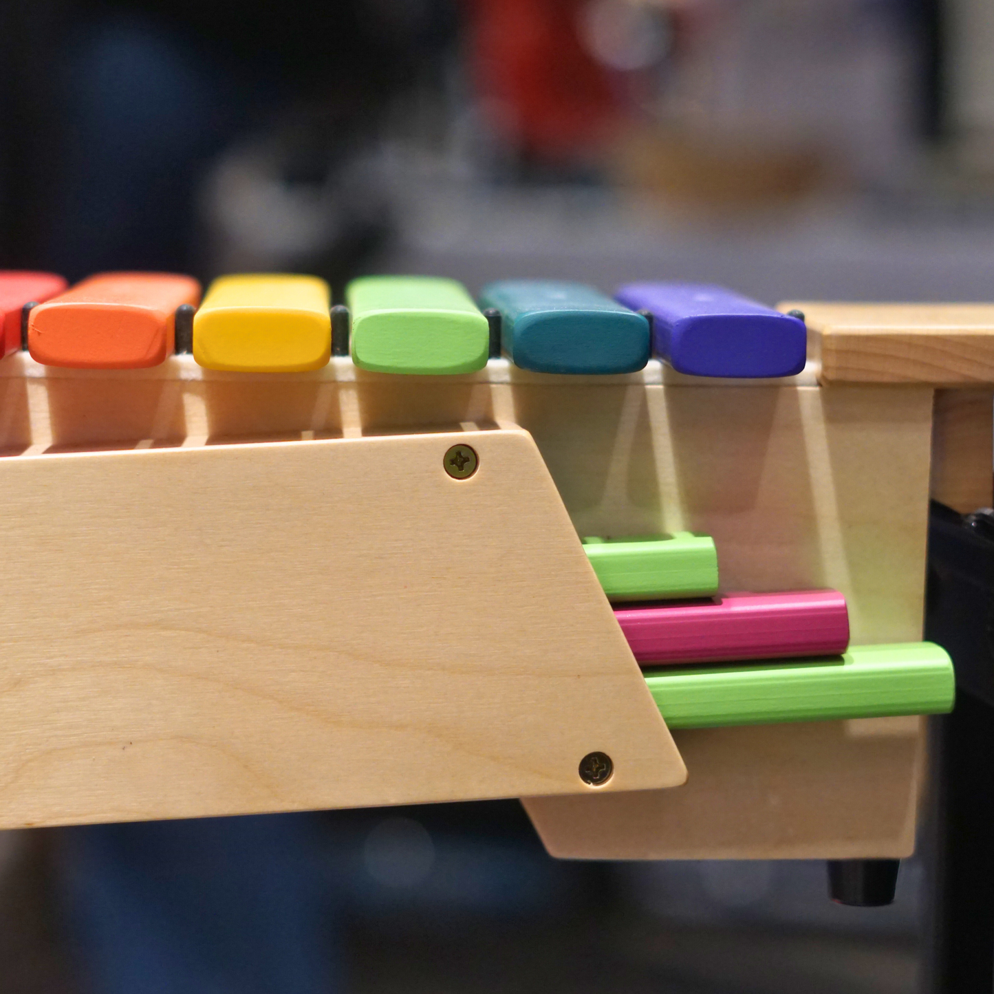 EMUS Xylophone, Rainbow Fibreglass, Soprano - EFSC-16