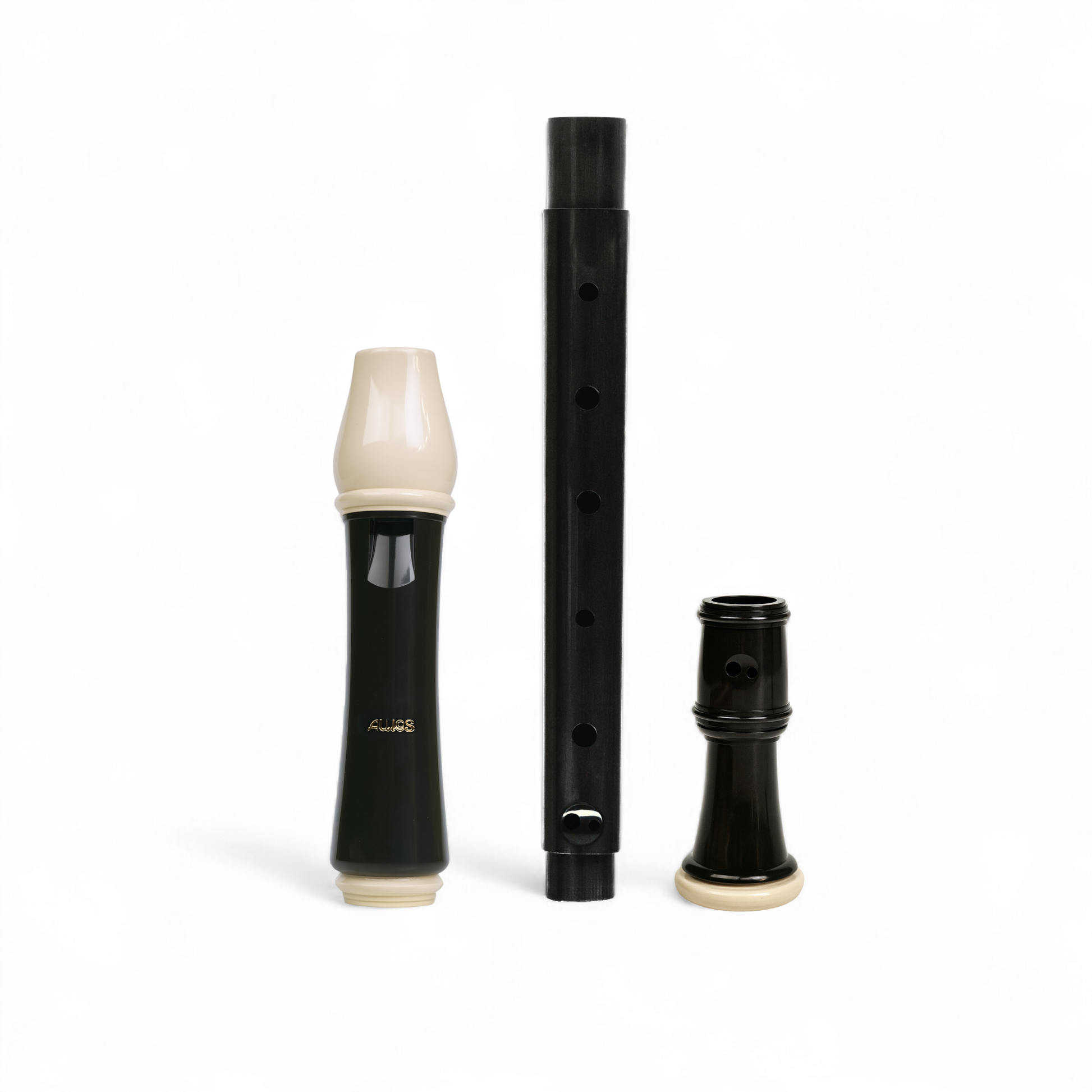AULOS 3-Piece English/Baroque Alto Recorder - E209 - Aulos