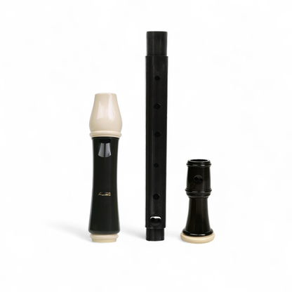 AULOS 3-Piece English/Baroque Alto Recorder - E209 - Aulos
