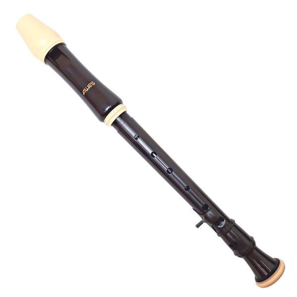 AULOS 3-Piece ENGLISH/Baroque Soprano Recorder - E205 - Aulos