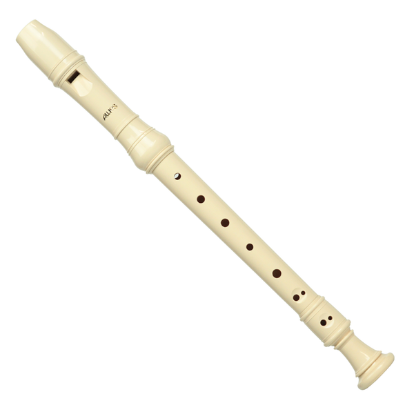 AULOS 3-piece ENGLISH/Baroque Soprano Recorder - E303 - Aulos